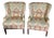 Pair of Authentic Thibaut Monterey Wing Chairs For Sale