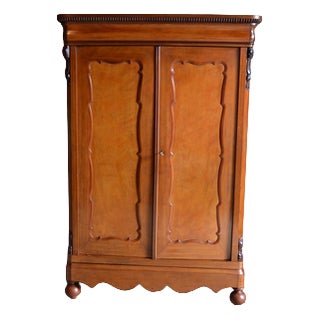Biedermeier Maids Cabinet in Mahogany For Sale