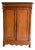 Biedermeier Maids Cabinet in Mahogany For Sale