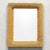 Beautiful vintage wall mirror with a hand-woven coastal wicker frame. This piece is the perfect size for most walls,...