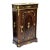 Louis XVI Style Marble Top Commode Cabinet With Gold Leaf Details For Sale