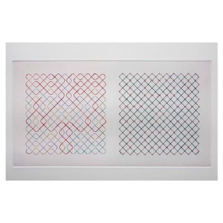 Bernard Frize, Compostion, 2009, Drypoint For Sale