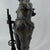 Bronze Early 20th Century Benin Bronze Warrior Figure Nigeria For Sale - Image 8 of 9