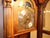 Herman Miller 1990s Howard Miller Oak Grandfather Clock With Kieninger Triple Chime Movement and Moon Dial For Sale - Image 4 of 18