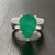 Natural Emerald Diamond Ring 6.5 14k WG 4.62 TCW Certified For Sale - Image 15 of 18
