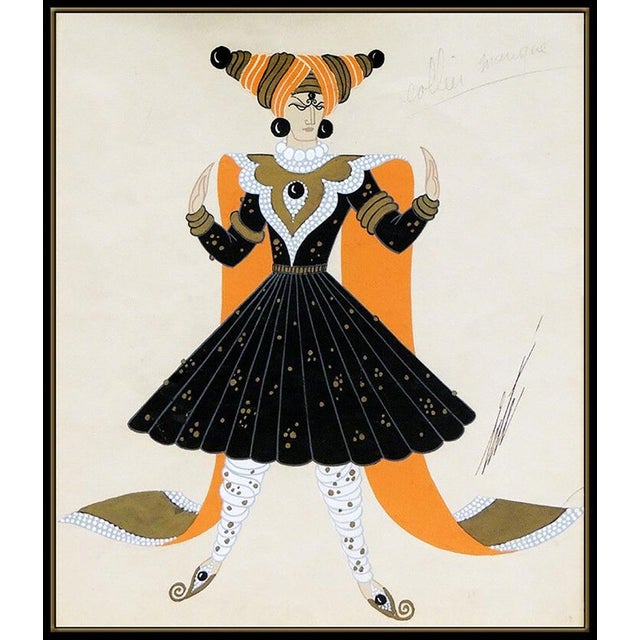Message us to inquire about custom framing options! (Included for free with every purchase) The artwork here, "Collier...