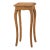 Vintage 1960s Tall Wicker Plant Stand W/ Wavy Cabriole Legs / Palm Beach Regency Pedestal For Sale
