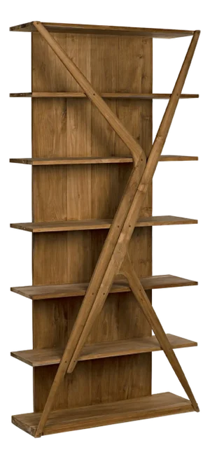 NOIR Vetra Bookcase, Teak