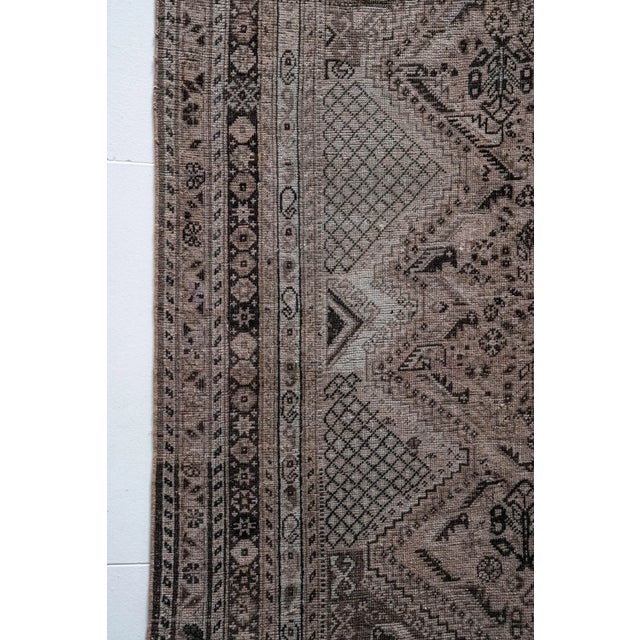 District Loom Vintage Shiraz Area Rug For Sale - Image 4 of 12