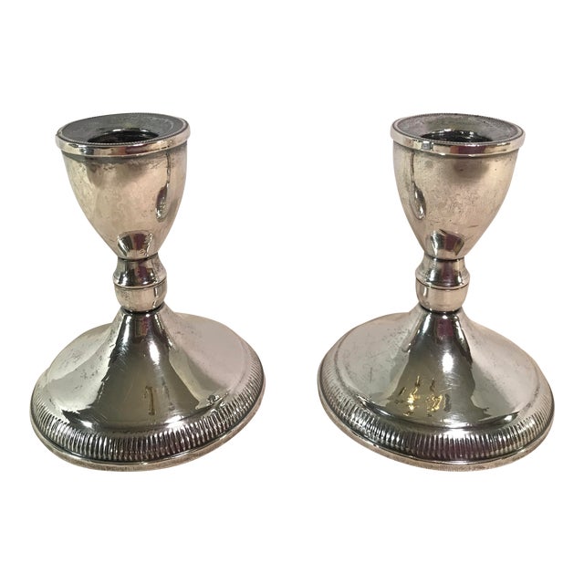 Sterling Silver Candlesticks by Duchin A Pair Chairish