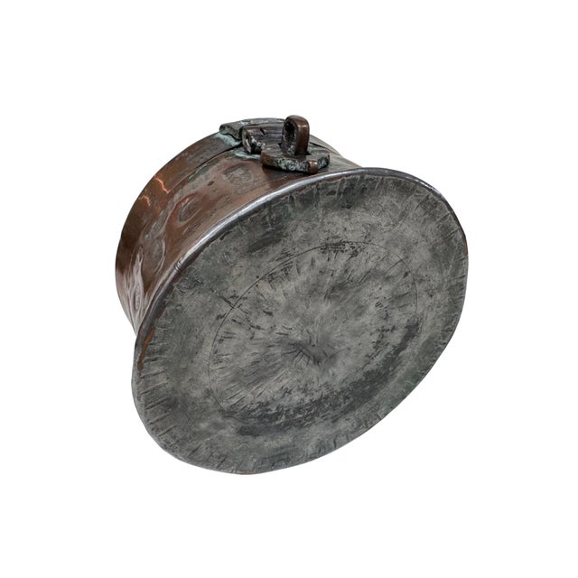 Copper Betel Nut Box For Sale - Image 4 of 5