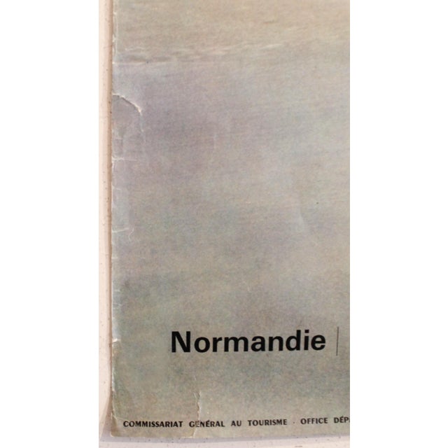 1980s 1980's Vintage Travel Poster - France, Mont Saint-Michel For Sale - Image 5 of 5