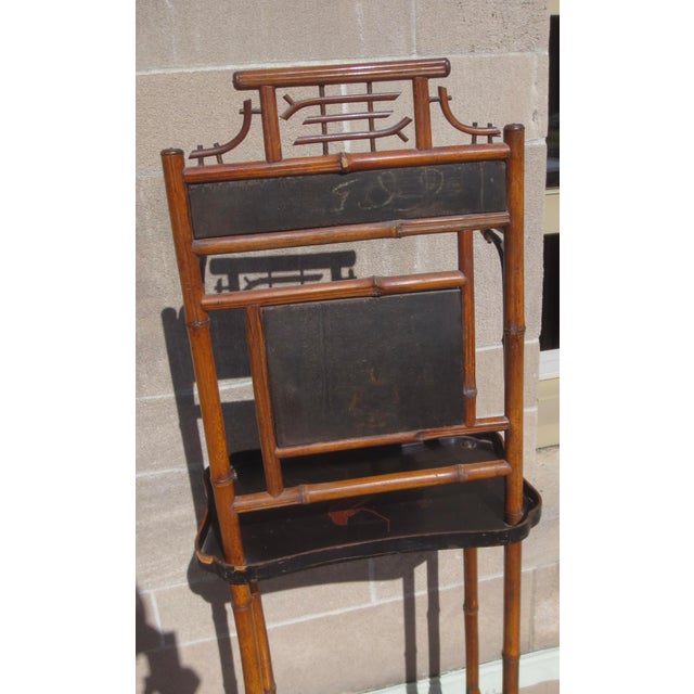 Bamboo Lacquered Display Stand,France 19th Century For Sale In New York - Image 6 of 11