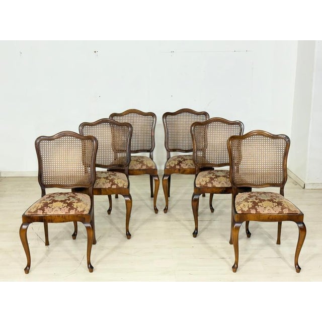 Vintage Chippendale Chairs, Set of 6 For Sale - Image 3 of 13