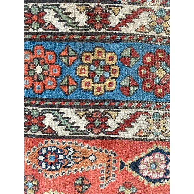 Antque Caucasian Guwan Rug For Sale - Image 15 of 17