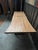 A striking, one-of-a-kind table crafted from a single substantial slab of solid elm. Measuring approximately 106 inches...