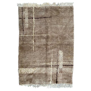 Art Deco Moroccan Rug, 1930s For Sale