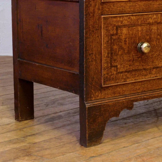 Welsh Oak and Mahogany Cupboard, 1800s For Sale - Image 4 of 12