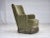 Danish Highback Armchair in Green Furniture Velour, 1970s For Sale - Image 17 of 17