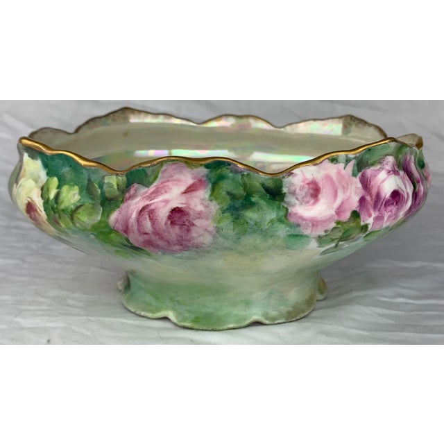 Antique Iridescent Bowl For Sale - Image 4 of 12