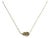 14k Yellow Gold 0.85ct Natural Diamond Bezeled Necklace For Sale