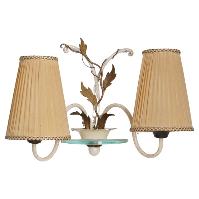 Swedish Modern Wall Lamp, 1940s For Sale