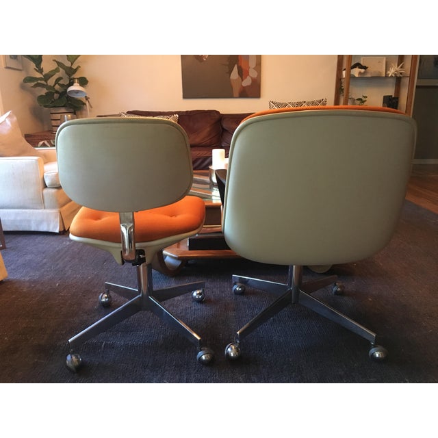 Vintage Steelcase Office Chairs A Pair Chairish