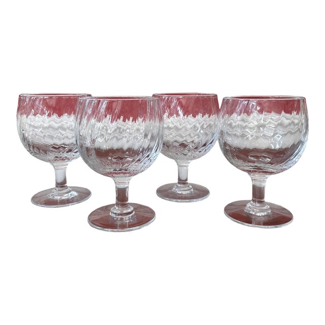 William Yeoward 'Jocasta' Water Goblets, Balloon Glasses, Set of 4 For Sale