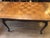 Vintage Parquet Top Refectory Table For Sale - Image 10 of 11