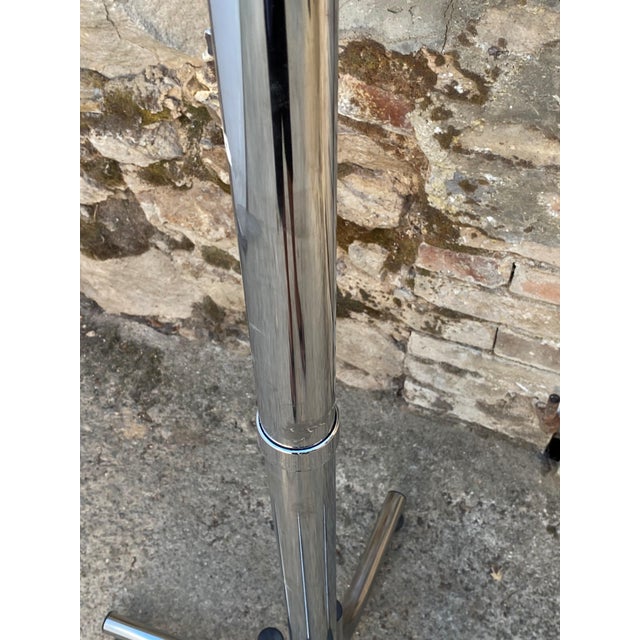 Vintage Chrome Metal Coat Rack, 1970s For Sale - Image 14 of 18