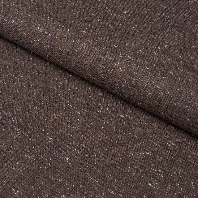 Woven in Italy, Clarke Donegal Wool Blend is a timeless flecked tweed rooted in the tradition of Irish textile...