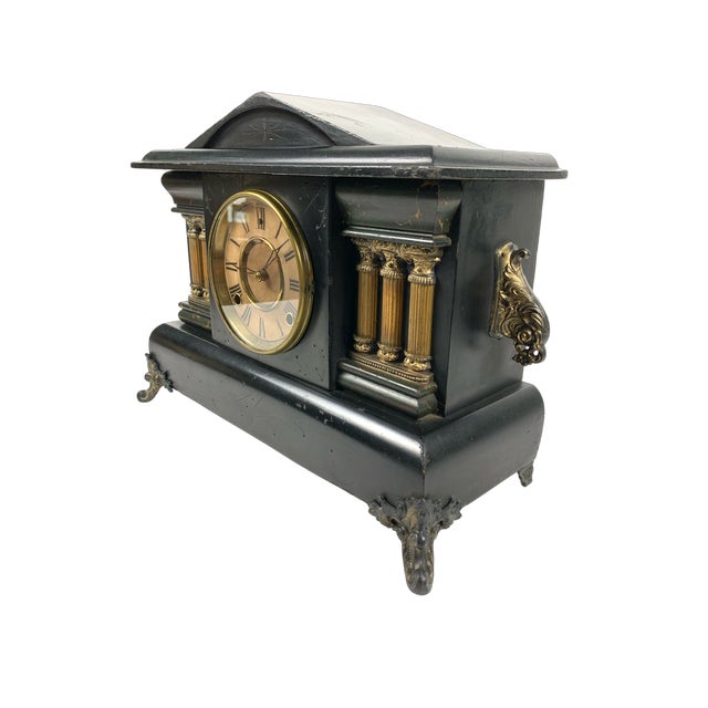 Antique William Gilbert Mantel Clock Chairish