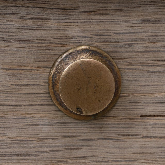 19th Century French Provincial Oak Side Table with Single Drawer For Sale - Image 9 of 18