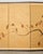 Mid 20th Century Japanese Showa Four Panel Screen Persimmon Branch in Snow For Sale - Image 5 of 18