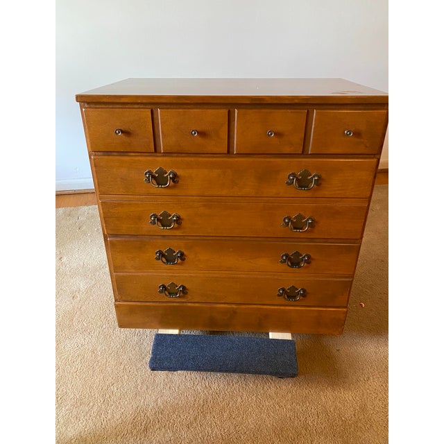1960s Ethan Allen Heirloom Collection Maple Dresser Chairish