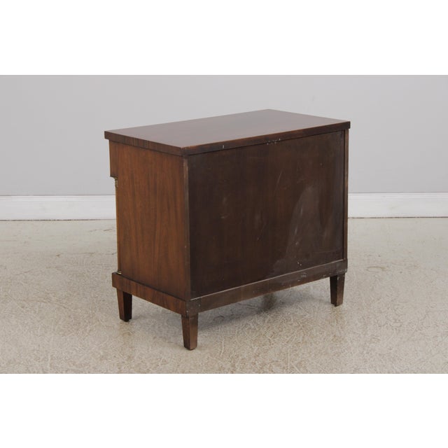 Baker French Empire Walnut File Drawer Chest For Sale - Image 15 of 16