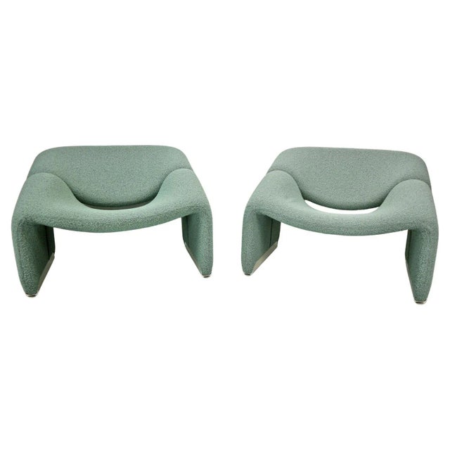 Set of F598 Groovy Armchairs attributed to Pierre Paulin for Artifort, 1972 For Sale - Image 11 of 11