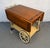 Vintage Ethan Allen Stenciled Drop Leaf Tea Cart For Sale - Image 9 of 18