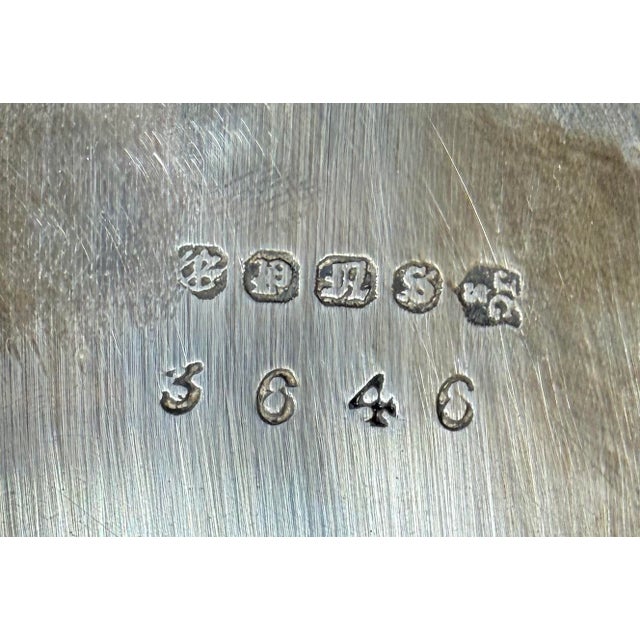 Silver Antique 1800's Tooled Silverplate Lion Handles Champagne Wine Chiller Ice Bucket For Sale - Image 8 of 14