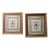 Late 20th Century John Richards Framed Rose Devotional Prints in Ornate Gold Shadowboxes -Pair For Sale