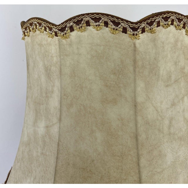 Vintage Floor Lamp with Tassel Shade For Sale - Image 5 of 18