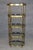 Bernard Rohne for Mastercraft Acid Etched Modern Brass and Metal Etagere For Sale In Philadelphia - Image 6 of 10