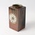 Mid-Century Japanese Rectangular Stoneware Vase For Sale - Image 3 of 10