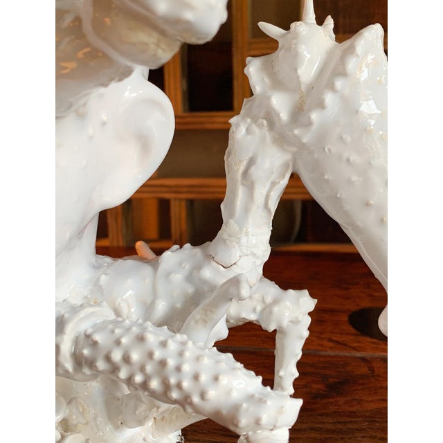 "Lobster Boy #5," Porcelain Sculpture by Robert Hechler For Sale - Image 12 of 18