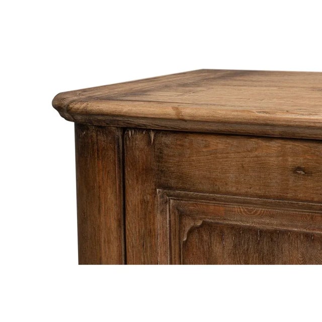 Wood Reclaimed Pine Provincial Side Cabinet For Sale - Image 7 of 10
