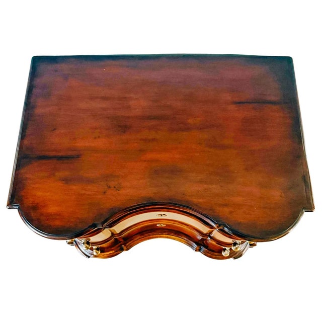 Early 21st Century Early 21st Century Michael Taylor Style Portuguese Commode Serpentine Chest of Drawers For Sale - Image 5 of 16