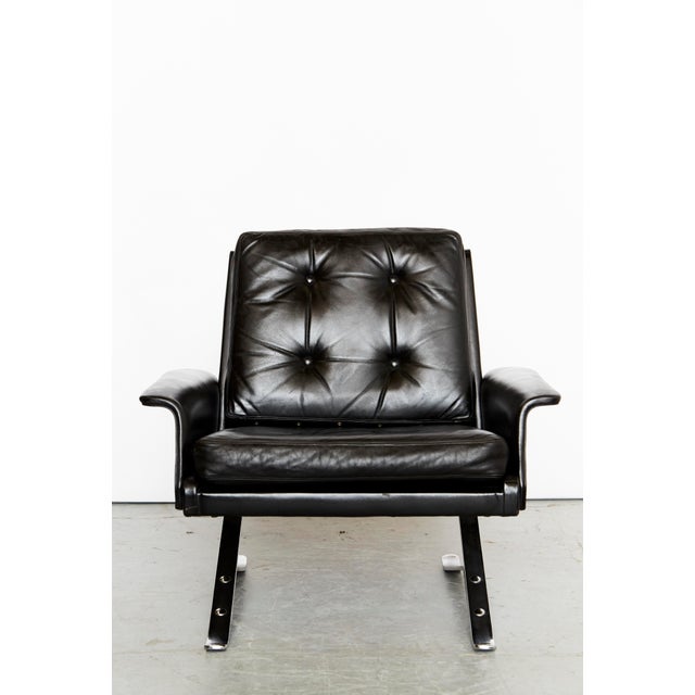 Gliding Chair by Arnold Bode for Federholz-Gesellschaft OHG, 1950s For Sale - Image 6 of 17