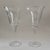 Vintage Handmade Etched Grapevine Tulip-Stem Wine Glasses – Set of 2 For Sale - Image 9 of 10