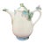 Franz Porcelain "Amphibia" Frog Teapot Coffeepot, Discontinued, Pond Scene For Sale