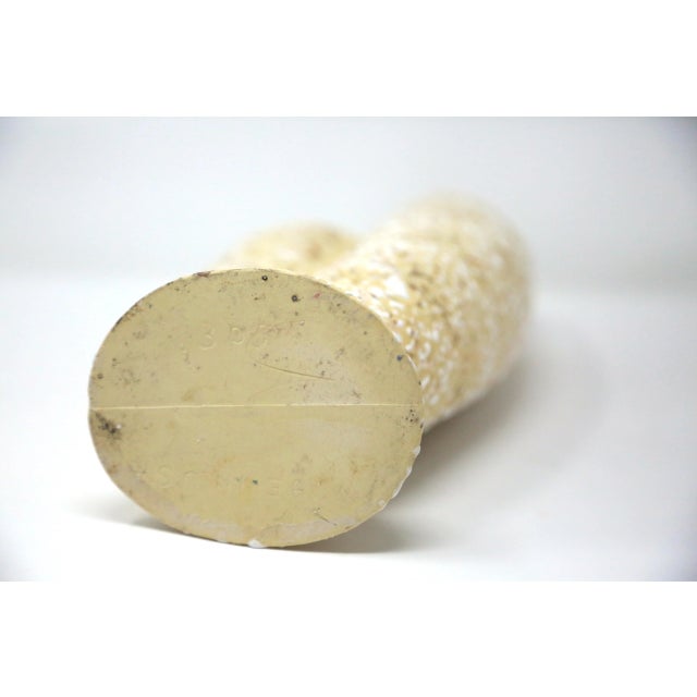 Mid-Century Textured Ceramic Vase For Sale In Tampa - Image 6 of 7